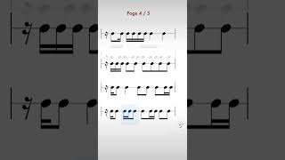 Rhythm Practice With No Downbeat 🎶 rhythmplayalong musiclessons rhythmchallenge drumming [upl. by Oiludbo]