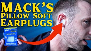 HOW TO USE Macks Pillow Soft Silicone Earplugs [upl. by Nabatse]