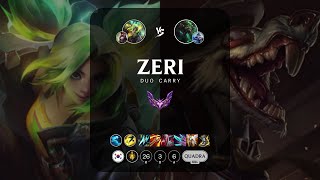 Zeri ADC vs Twitch  KR Master Patch 146 [upl. by Gnah]