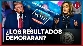 ELECCIONES EEUU 2024 ¿Cómo funciona el CONTEO de VOTOS por ESTADOS  Gestión [upl. by Dyolf]