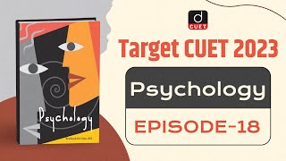 Target CUET 2023  Psychology  MCQ Test  Episode  18  Drishti CUET English [upl. by Enoryt477]