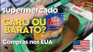 SUPERMERCADO BJS NOS EUA  VALORES DE COMPRAS [upl. by Lukas]