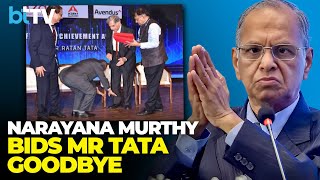 Narayana Murthy Bids Farewell To Ratan Tata Calls Him A Guiding Light Of Integrity [upl. by Ayyidas284]