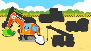 Vehículos de Construcción🚜🛺🏗️  Rompecabezas de Candyko  Juego para Niños  Lotty Friends [upl. by Ananna]