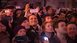 London Fireworks 2013 with Music and Sound Bites of 2012 Mix  New Year Live  BBC [upl. by Hanikahs]