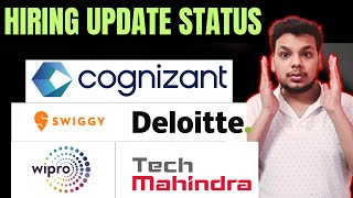 Wipro Elite Tech Mahindra Deloitte Swiggy Cognizant Hiring Updates  OFF Campus Drives [upl. by Atsyrc]