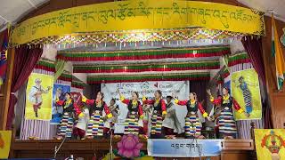 New Tibetan circle dance STS Darjeeling [upl. by Nnairahs972]