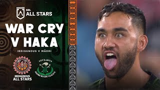 2024 NRL All Stars  War Cry x Haka  PreMatch Ceremony [upl. by Aronoel982]