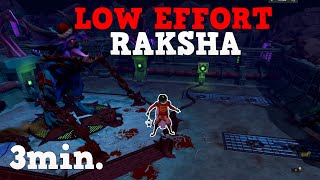 Defeat Raksha Without Trying  Runescape 3 [upl. by Lilias]