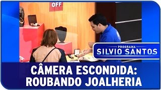 Câmera Escondida Roubando Joalheria [upl. by Adnolehs]