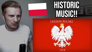 Reaction To Polish Patriotic Song  Ciężkie czasy legionera [upl. by Einna]