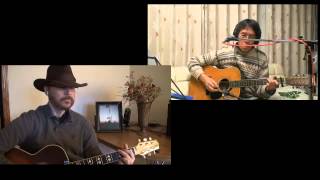 Faded Love  Willie Nelson and Ray Price cover duet with Kogawa [upl. by Leind159]