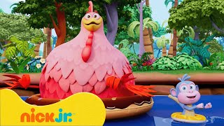 Dora  Doras avonturen met de Grote Rode Kip  Nick Jr Nederlands [upl. by Oakie]