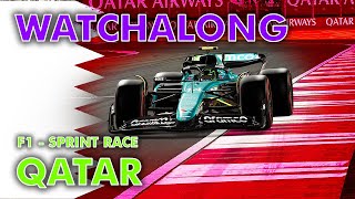 Watchalong  F1  Qatar Sprint Race  Commentary [upl. by Leonora287]