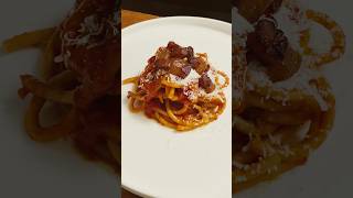 Bucatini Alla Amatriciana italy pasta pizza food shorts [upl. by Talie]