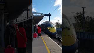 Southeastern Class 395 arrives at Ebbsfleet International 12th November 2024 [upl. by Lihkin]