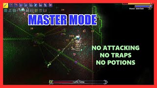 Terraria Master Mode  Plantera  no traps no weapons no potions [upl. by Asena443]