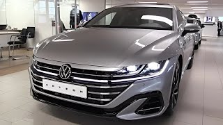 Volkswagen Arteon RLine 190hp Review Interior amp Exterior  OTO 13BX1 [upl. by Rhtaeh]