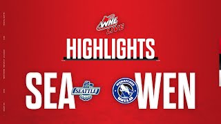 Seattle Thunderbirds at Wenatchee Wild 126  WHL Highlights 202324 [upl. by Rednav]