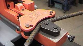 Portable Rebar Bender and Rebar Cutter Combo  Fascut FS600 [upl. by Glenine904]