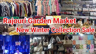 Rajouri Garden Market  New Winter Collection Sale [upl. by Anohsal]