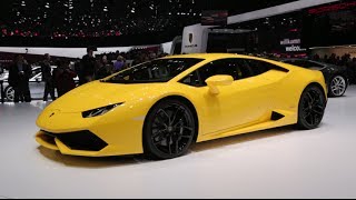 2015 Lamborghini Huracan  2014 Geneva Motor Show [upl. by Ditter]