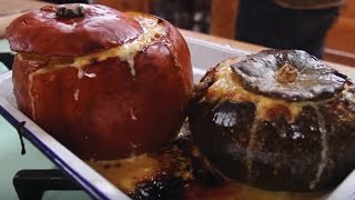 Halloween cheese amp beer stuffed pumpkins  The Craft Beer Channel [upl. by Aicrag]