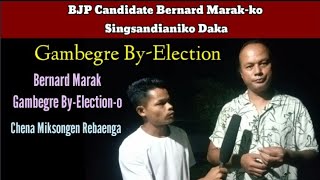 BJP  Candidate Bernard Marakko Interview Raa  Gambegre By Election [upl. by Wieche]