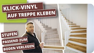 Treppe renovieren mit Vinyl Treppenkanten [upl. by Roxana623]