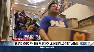 Breaking down the paid sick leave ballot initiative [upl. by Naamana]