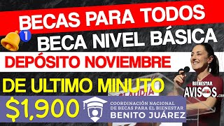 📌🔴 REGALO A ESTUDIANTES 💥1900700 👉🏾 inicia REGISTRO beca NIVEL BÁSICA AUMENTA EL MONTO DE LA BECA [upl. by Anahsal]