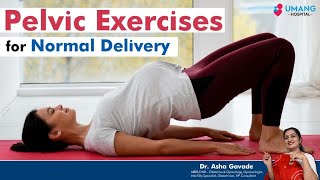 Pregnancy Exercises Session 4  Pelvic Exercises for Normal Delivery  Dr Asha Gavade  Pune [upl. by Treb]