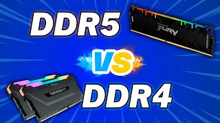 MEMORIAS RAM DDR4 vs DDR5  Cual es la DIFERENCIA 🤔 [upl. by Rairb]