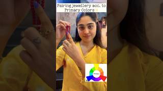 Pairing jewellery with outfits 🌸🎀 youtubeyoutubeshortspairingschemejewellerycolorwheelfyp [upl. by Imef]