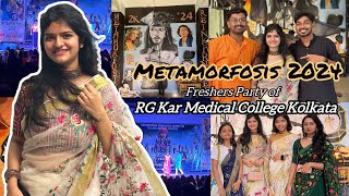 Freshers Party 2024 of RG Kar Medical College Kolkata  Metamorfosis ReinKARnated [upl. by Buyse]