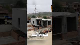 Prefabricated Construction Building the Future 🏗️ construction innovation [upl. by Aicile]