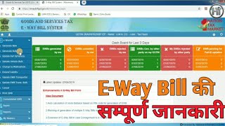 How to Create EWay Bill in Hindi  E way Bill kaise banaye  Humsafar Tech [upl. by Frodi108]