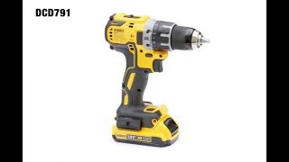 DCD791 Next Generation Brushless Drill Driver From DEWALT [upl. by Mochun]