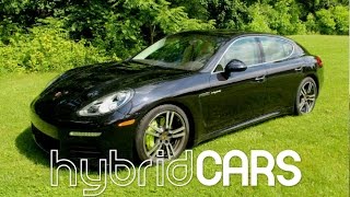 2014 Porsche Panamera S EHybrid Review – HybridCarscom Review [upl. by Trumann645]