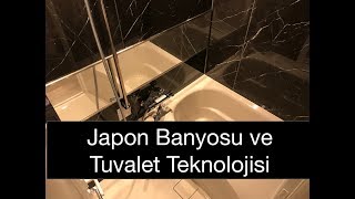 Japon Banyosu ve Tuvalet Teknolojisi I Japonlarda Banyo Kültürü [upl. by Nairot]