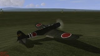 Free flight with the Nakajima B5N2 Type 97 quotKatequot  Il2 412 [upl. by Akkina281]