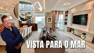 Apartamento mobiliado com linda para o mar no Edifício IMPÉRIO DAS ONDAS em Balneário Camboriú [upl. by Ahsayn588]