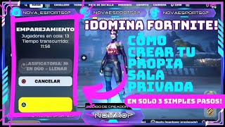 Crear Sala Privada Region Brasil  Fortnite Agosto 2024  Capitulo 5 Temporada 3 [upl. by Aroved]