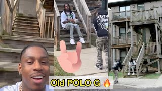 POLO G Returns To His Old House To Record Music Video🤘🏽 [upl. by Welsh]