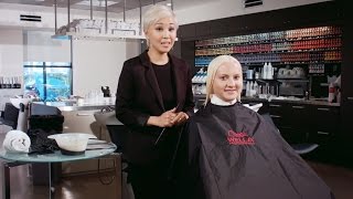 How to Create Silver Hair Color Wella Professionals [upl. by Soph]