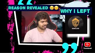 Why MrSpike LEFT GODLIKE  REASON REVEALED 😱🥲  Joining S8Ul🤔 [upl. by Latreshia]