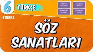 Söz Sanatları 📙 6TURK2 2025 [upl. by Iarised143]