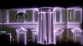 Experiential Graphics Projection Mapping at The Customs House Brisbane [upl. by Hazlip]