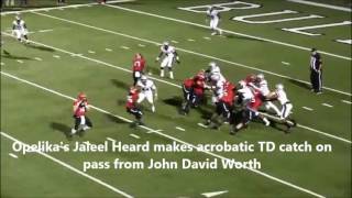 Opelika juggling TD catch [upl. by Baerman]