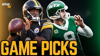 Steelers vs Jets Picks and Predictions [upl. by Teyugn94]